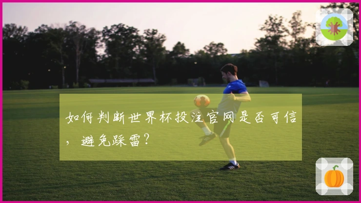 如何判断世界杯投注官网是否可信，避免踩雷？