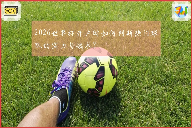 2026世界杯开户时如何判断热门球队的实力与战术？